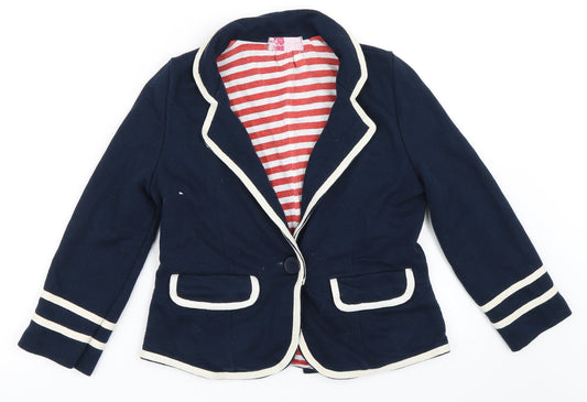 Womens UK Size 6 Preworn Blue Jacket
