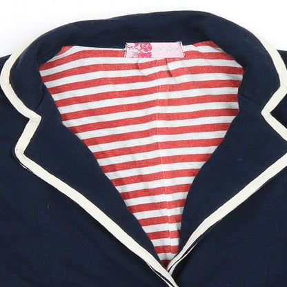 Womens UK Size 6 Preworn Blue Jacket