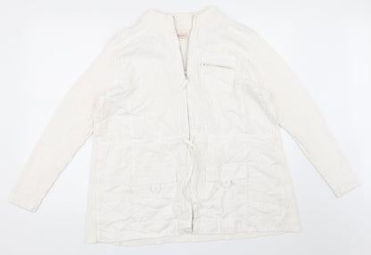 Lime Womens Ivory   Jacket  Size XL