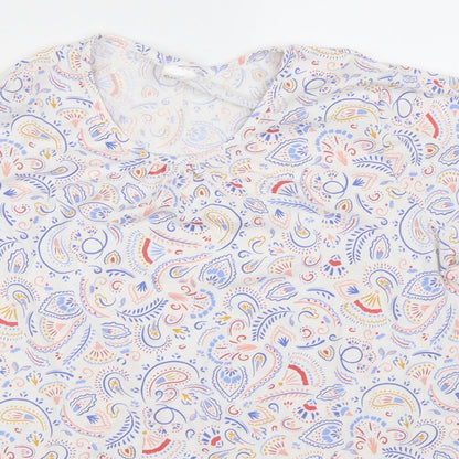 Damart Womens White   Basic T-Shirt Size M