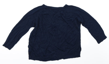 Lee Cooper Womens Blue   Pullover Jumper Size 14