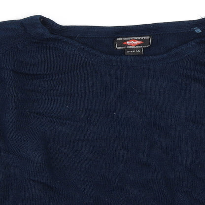 Lee Cooper Womens Blue   Pullover Jumper Size 14