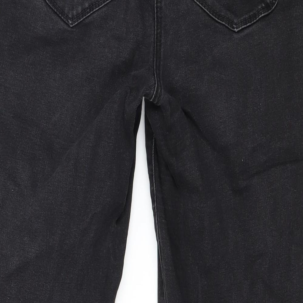 Womens UK Size 12 Papaya Regular Fit Skinny Grey Jeans