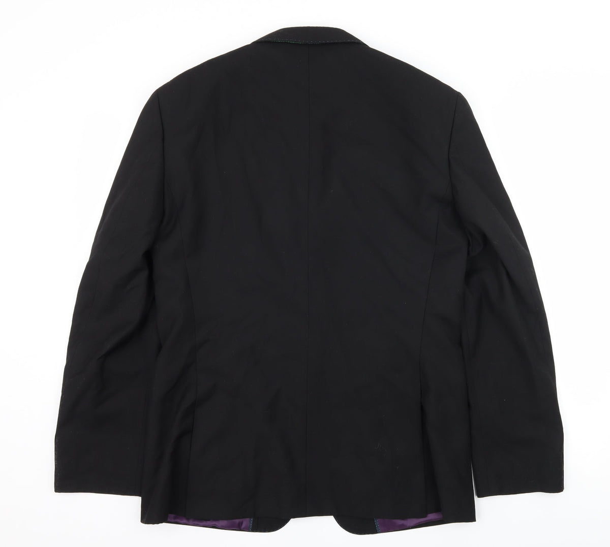 Peter Van Holland Mens Black   Jacket Suit Jacket Size M