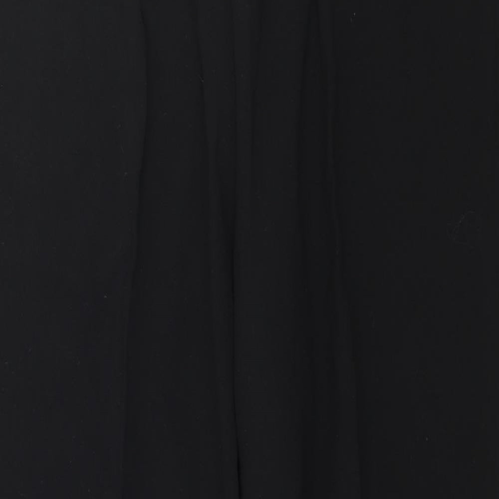 Womens UK Size 14 Marks and Spencer Regular Fit  Black Trousers