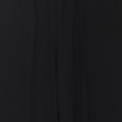 Womens UK Size 14 Marks and Spencer Regular Fit  Black Trousers