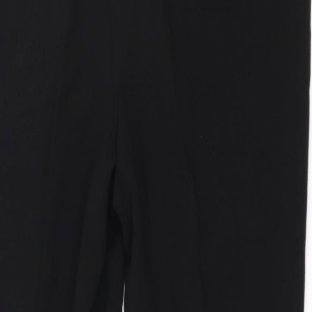 Womens UK Size 14 Marks and Spencer Regular Fit  Black Trousers