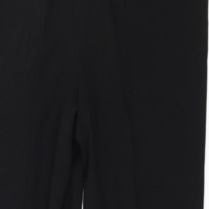 Womens UK Size 14 Marks and Spencer Regular Fit  Black Trousers