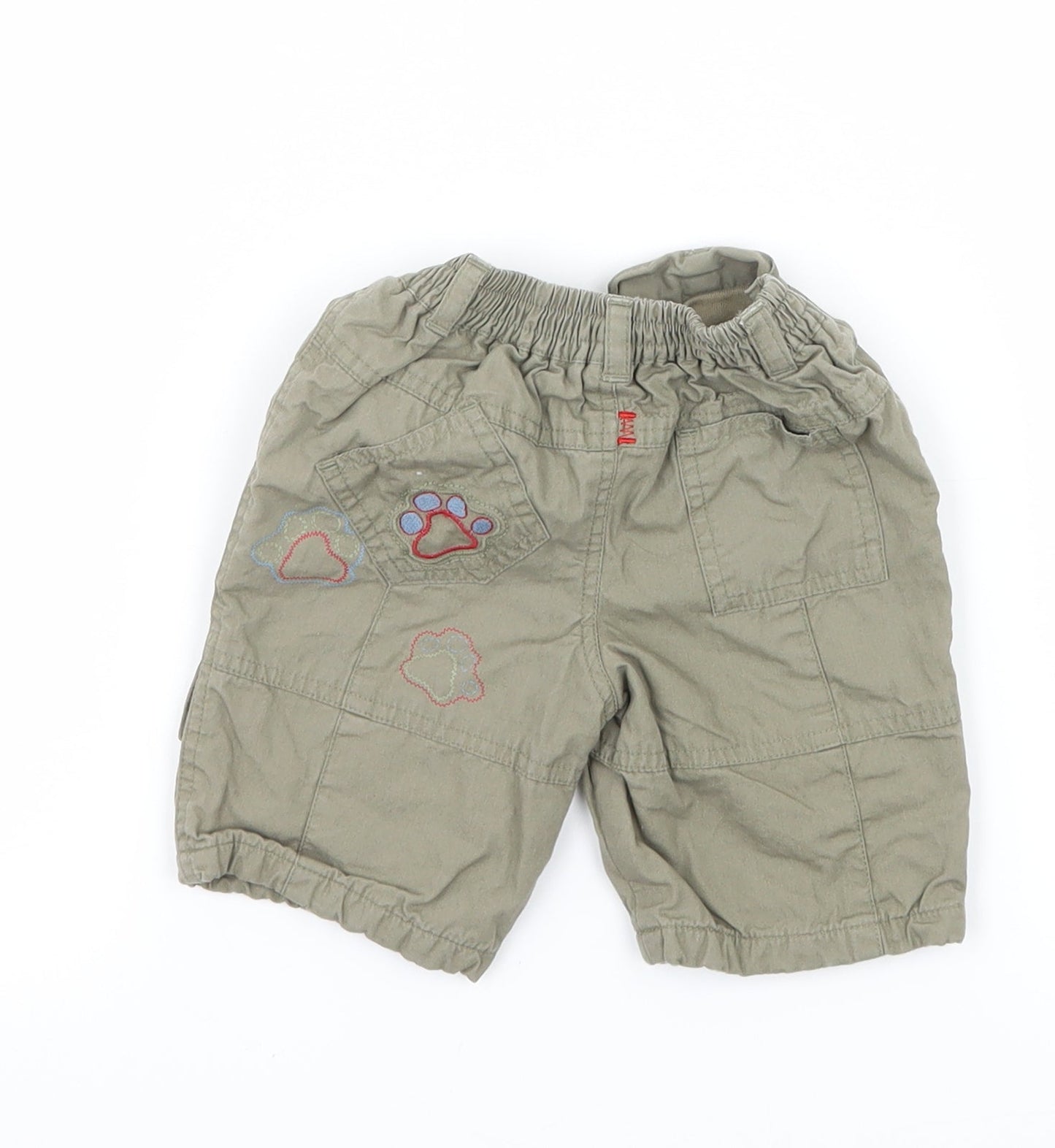 Debenhams Boys Green   Cargo Trousers Size 0-3 Months