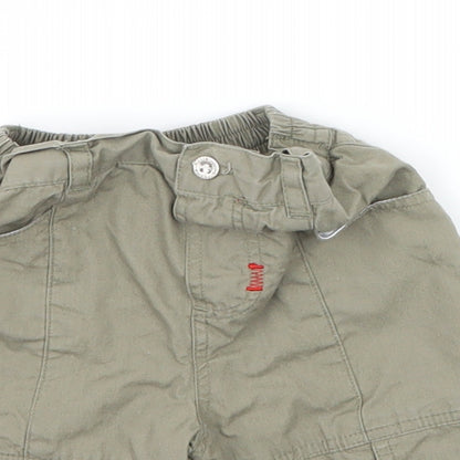 Debenhams Boys Green   Cargo Trousers Size 0-3 Months