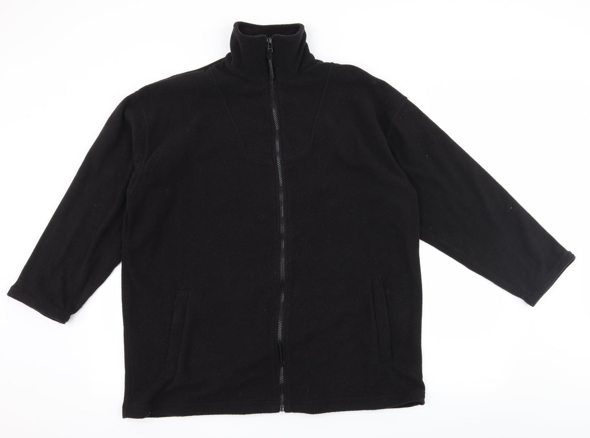 Nuggets Womens Black  Fleece Jacket  Size M