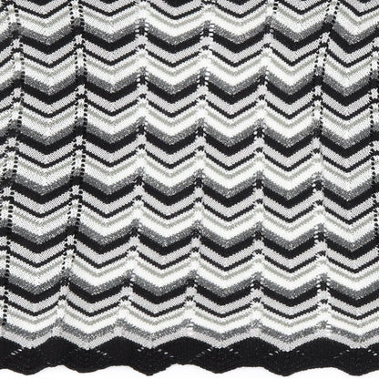 Sixth Avenue Womens Black Striped Knit Cardigan Jumper Size L