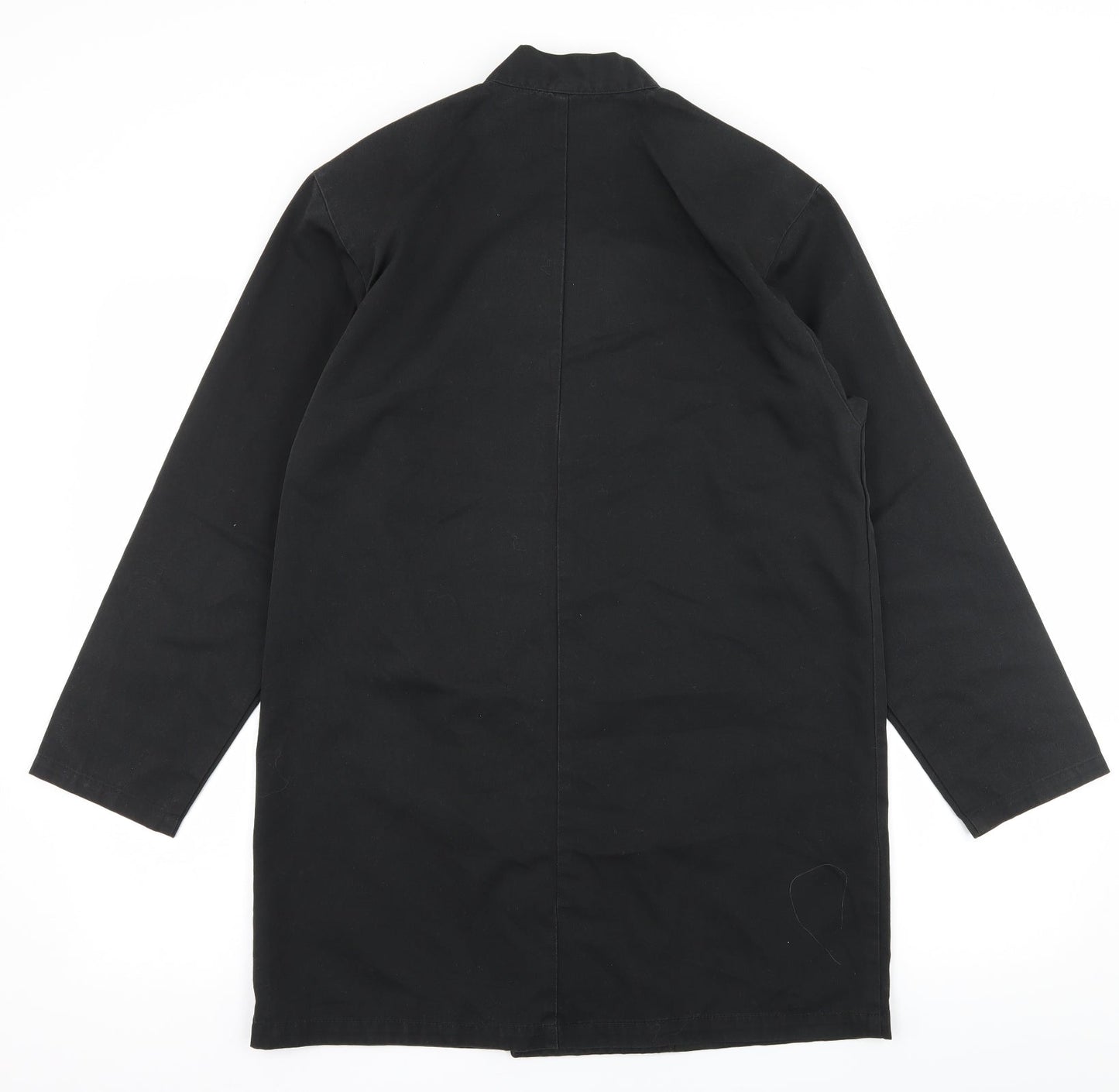 Simon Jersey Mens Black    Button-Up Size S  - Chefswear