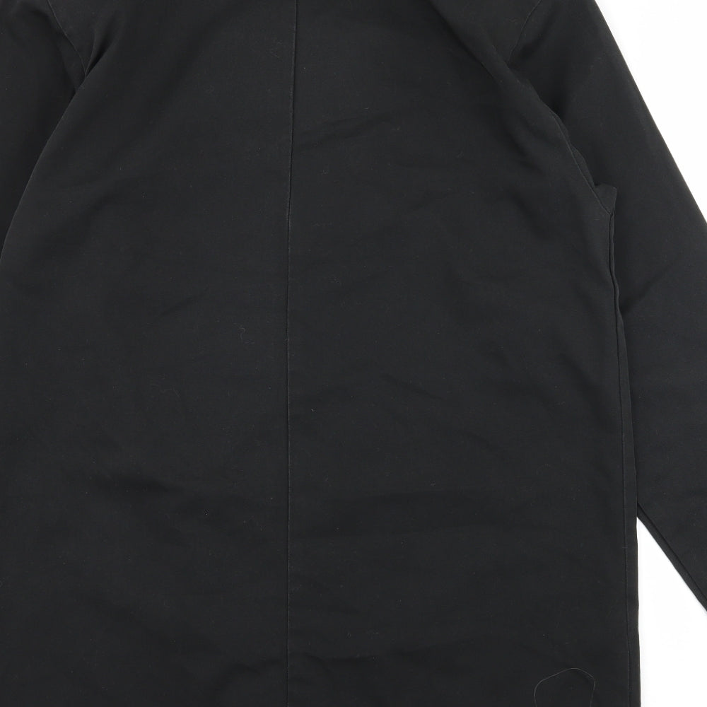 Simon Jersey Mens Black    Button-Up Size S  - Chefswear