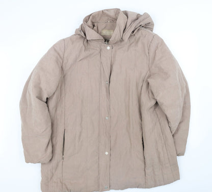 Womens UK Size 14 pre worn Beige Jacket