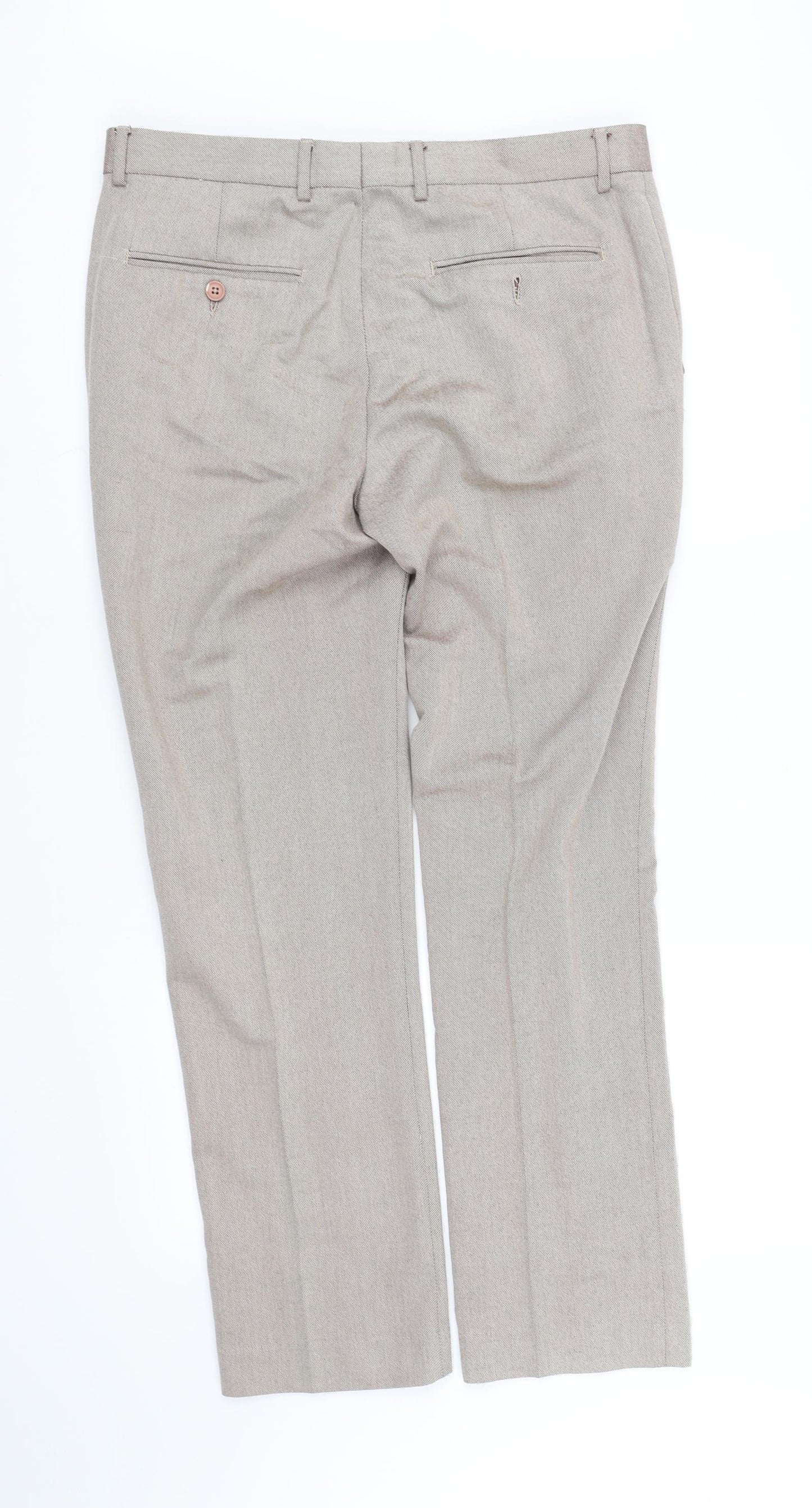 pre worn Mens Beige   Trousers  Size M L32 in