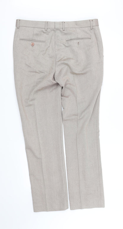 pre worn Mens Beige   Trousers  Size M L32 in