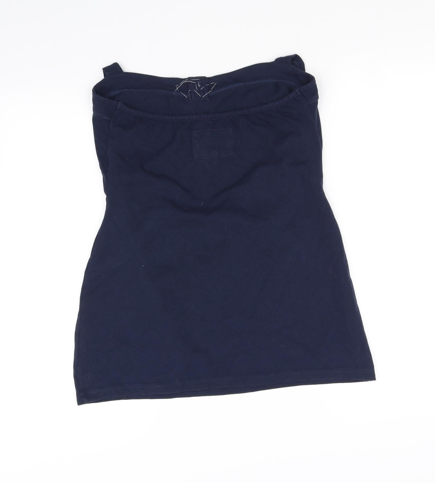 Womens UK Size 14 pre worn Blue Basic T-Shirt