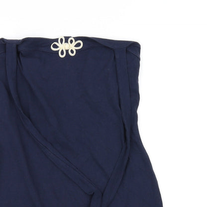 Womens UK Size 14 pre worn Blue Basic T-Shirt