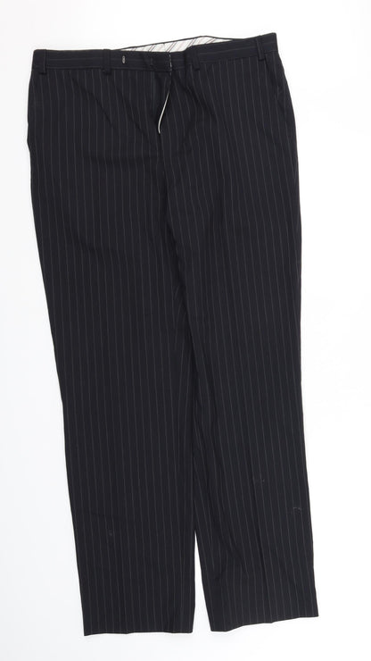 pre worn Mens Black   Trousers  Size L L33 in
