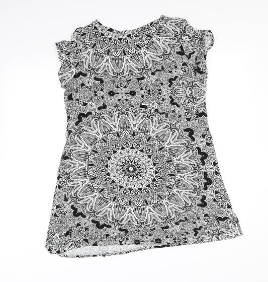 George Womens Yellow   Fit & Flare  Size 14