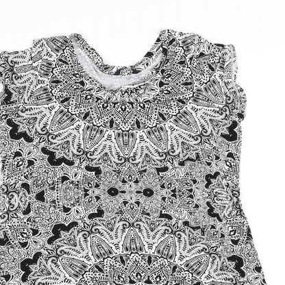 George Womens Yellow   Fit & Flare  Size 14