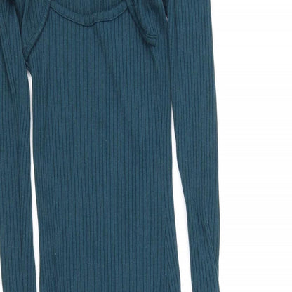 Miss Selfridge Womens Blue   Fit & Flare  Size 6