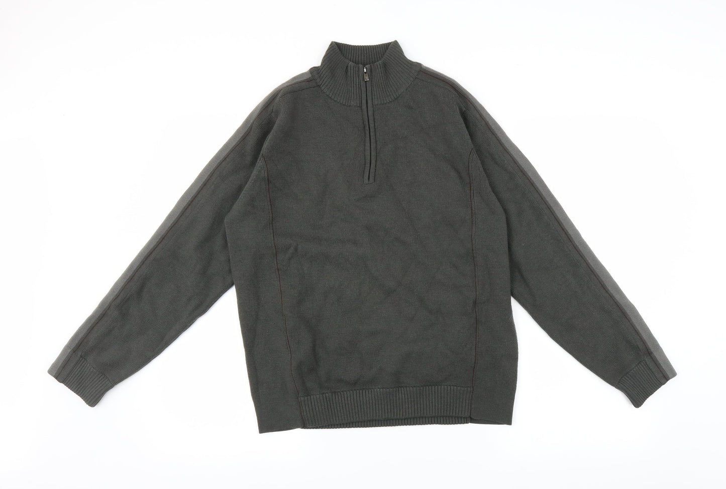 Marks and Spencer Mens Green   Pullover Jumper Size S