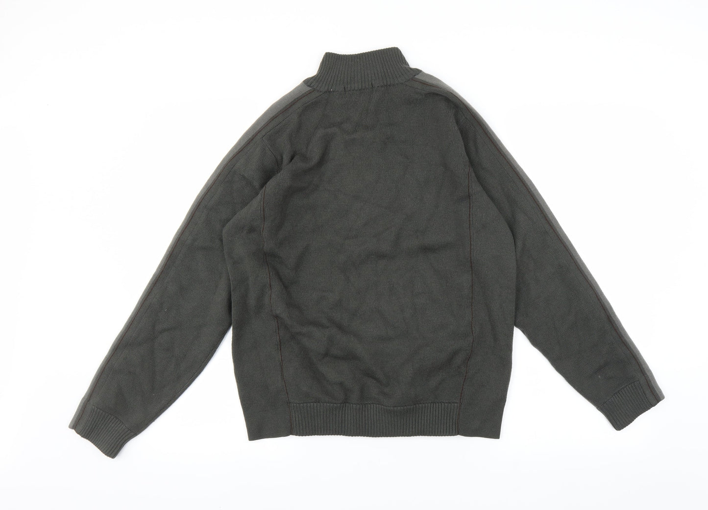 Marks and Spencer Mens Green   Pullover Jumper Size S