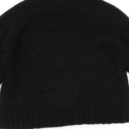 Matalan Womens Black   Pullover Jumper Size M