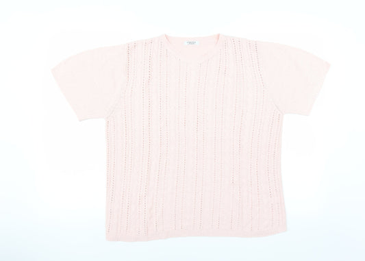 Berketex Womens Pink   Pullover Jumper Size 14