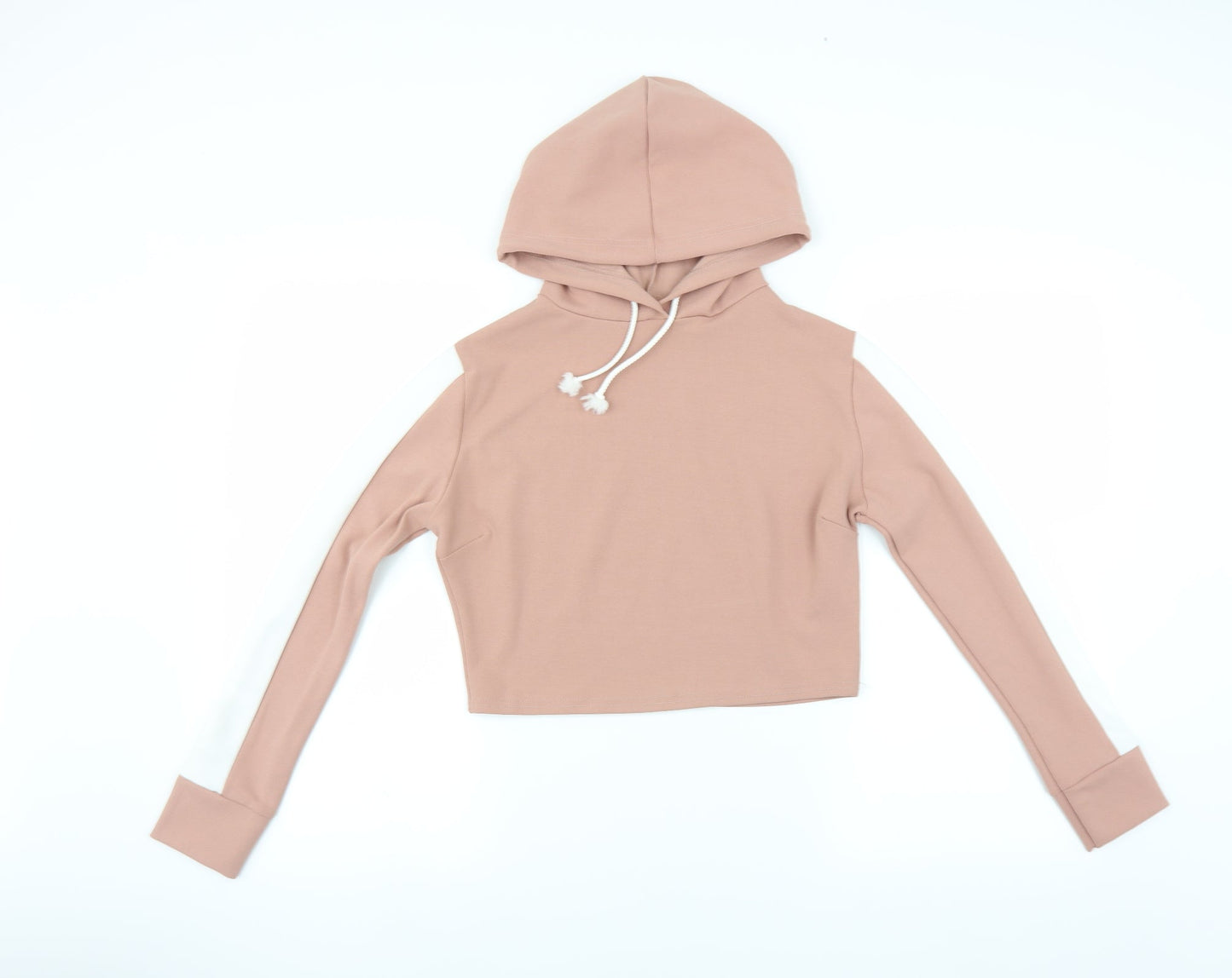 Femme Luxe Womens Pink   Pullover Hoodie Size 10  - CROPPED