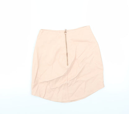 Missguided Womens Pink   Straight & Pencil Skirt Size 4