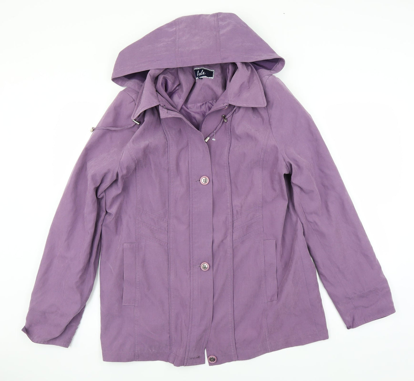 Womens UK Size 12 ISLE Purple Jacket
