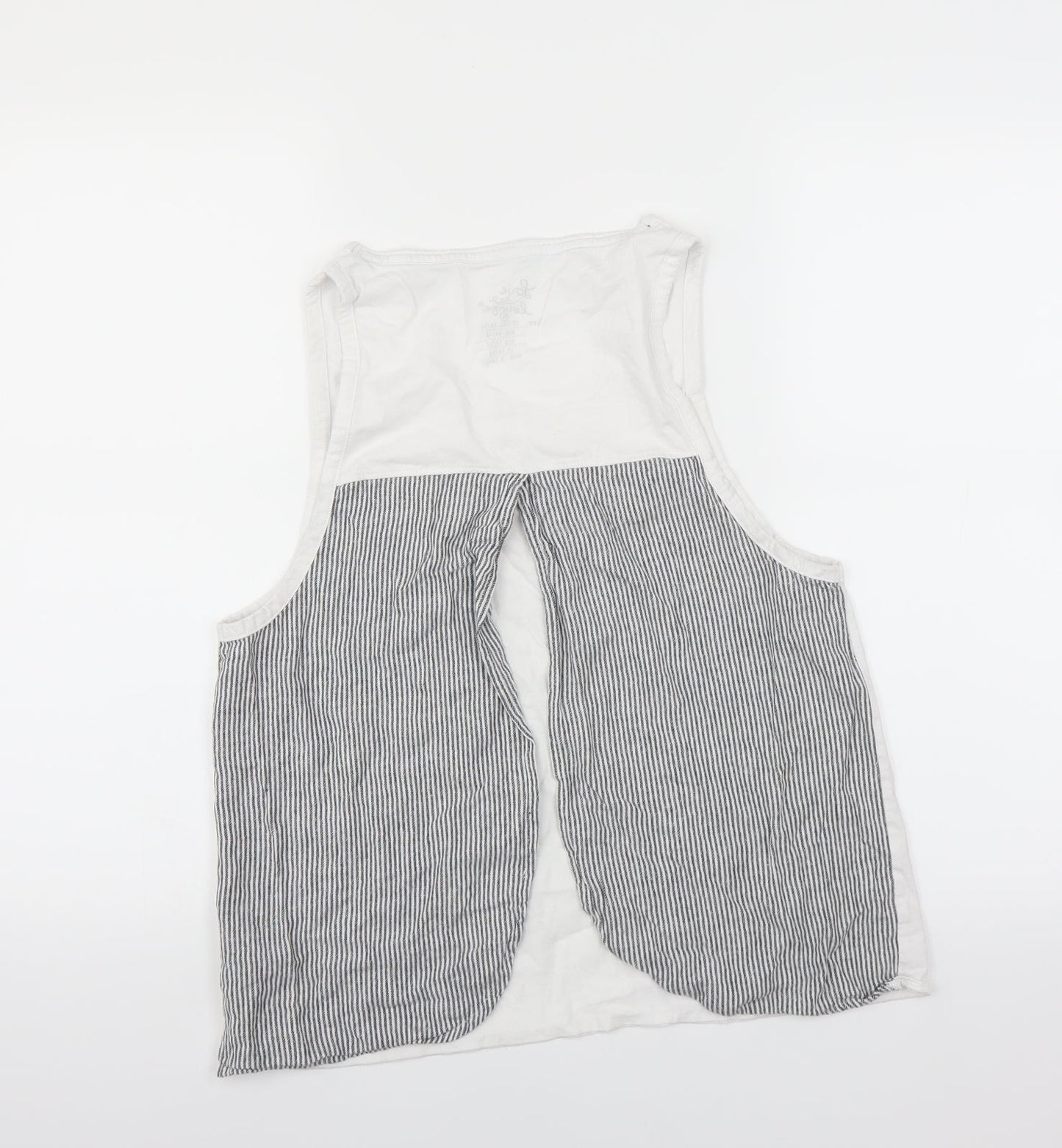 love to lounge Womens White Solid  Top Pyjama Top Size 18