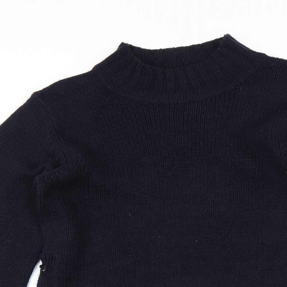 Brave Soul Womens Blue   Pullover Jumper Size S