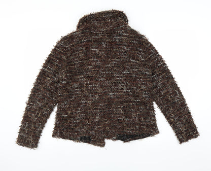 Venezia Womens Brown   Cardigan Jumper Size 12