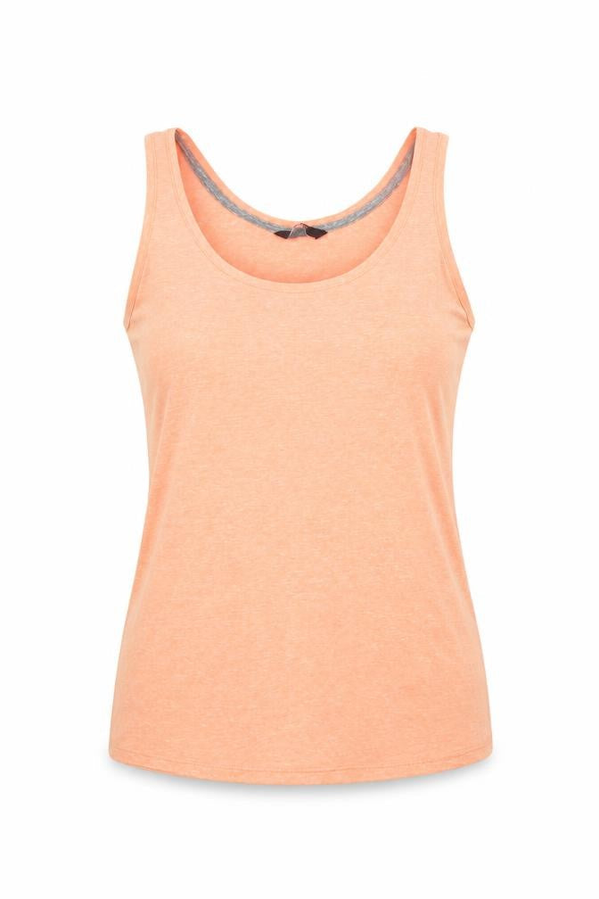 Womens UK Size 8 F&F Orange Basic Tank
