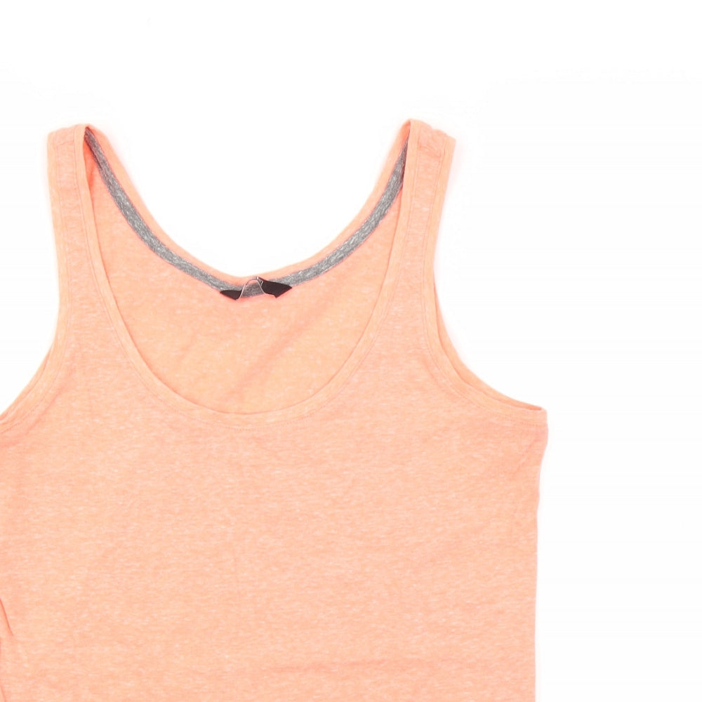 F&F Womens Orange   Basic Tank Size 8