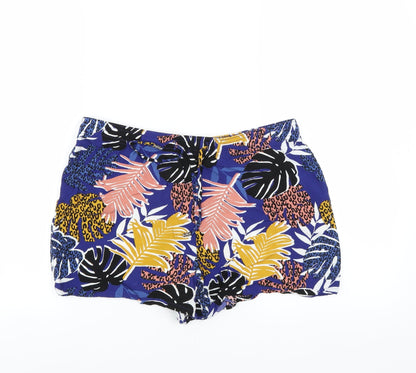 Matalan Womens Blue   Hot Pants Shorts Size 12