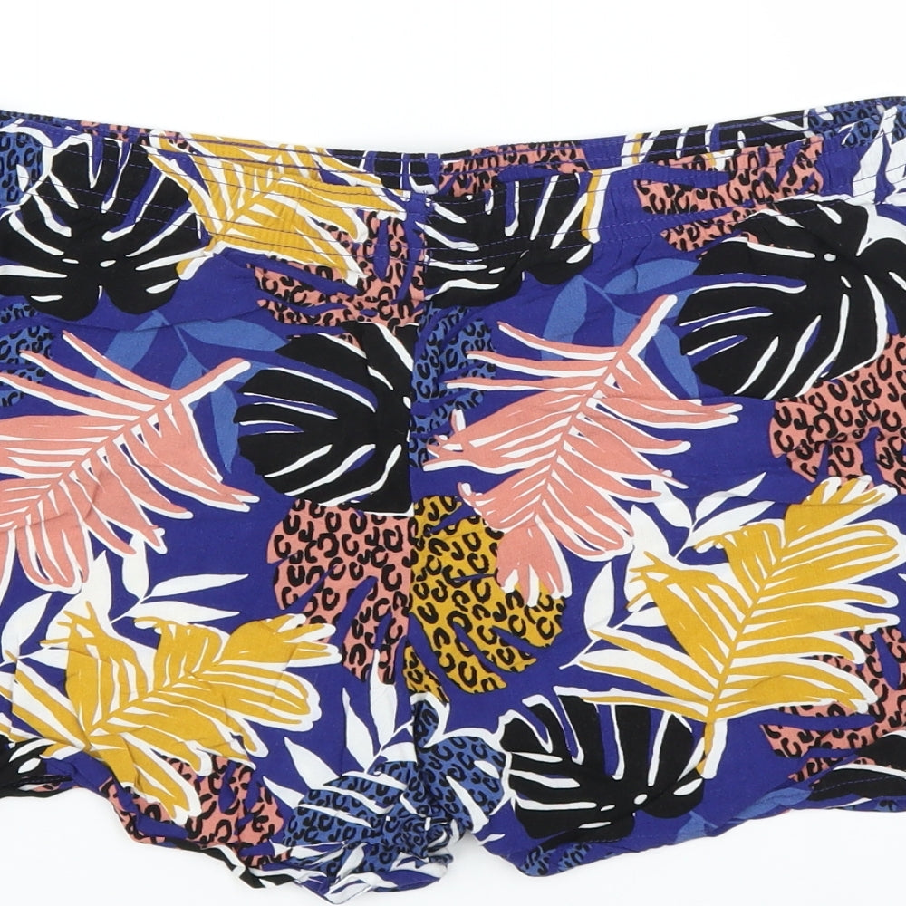 Matalan Womens Blue   Hot Pants Shorts Size 12