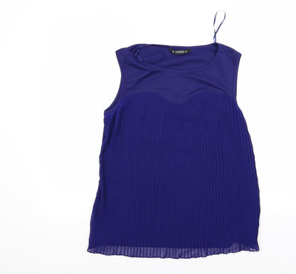Dunes Womens Blue    Blouse Size 12