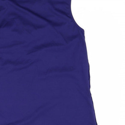 Dunes Womens Blue    Blouse Size 12