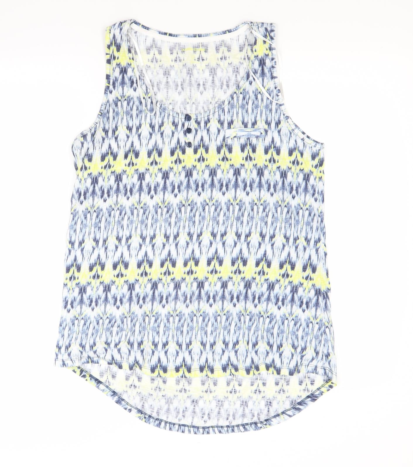 Dunes Womens Blue    T-Shirt Size 12