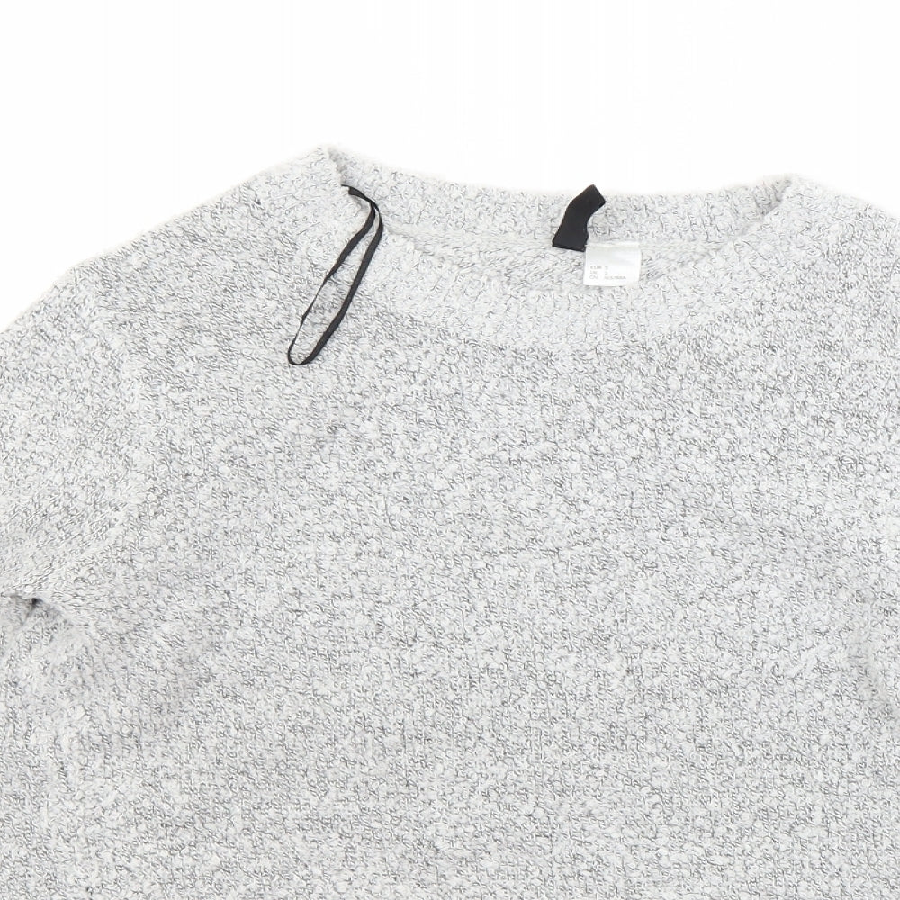 Divided Womens Grey   Pullover Jumper Size S