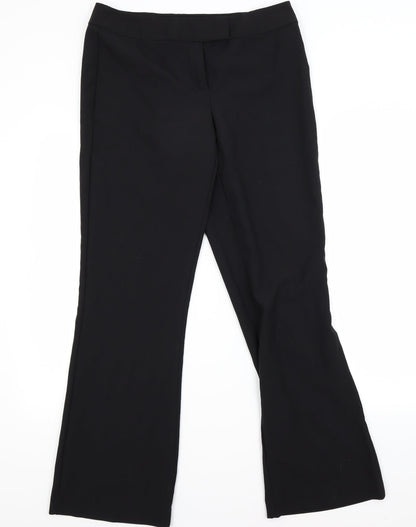 George Womens Black   Trousers  Size 12 L30 in