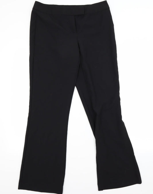 George Womens Black   Trousers  Size 12 L30 in