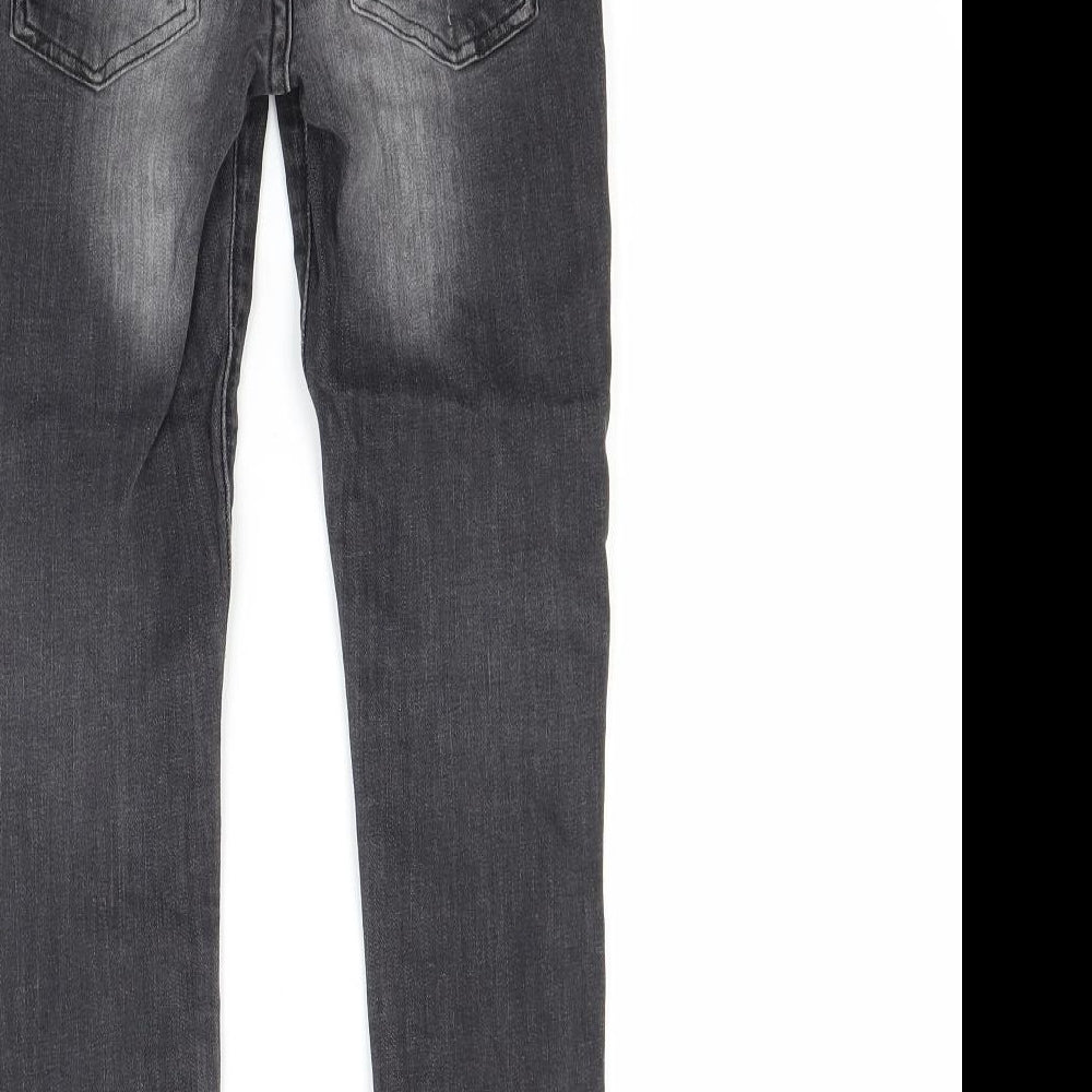 NEXT Girls Black  Denim Skinny Jeans Size 9 Years