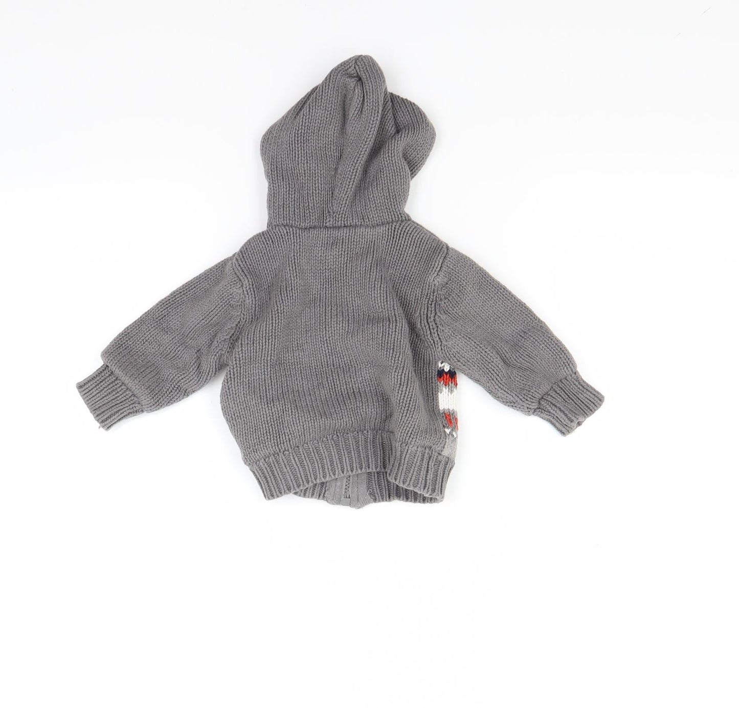mamas & papas Boys Grey   Cardigan Jumper Size 3-6 Months