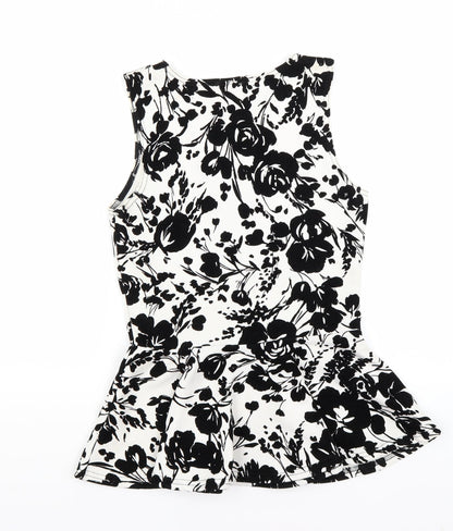 Womens UK Size 8 Select White Tunic Tank